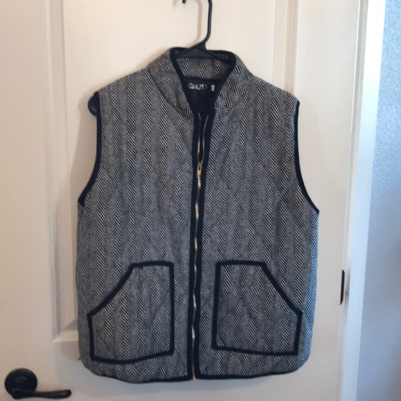 Jackets & Blazers - Harringbone Vest
